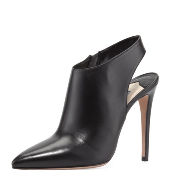 Prada Pointed Toe Slingback Bootie Size 39 / US 9 - Picture 5 of 8